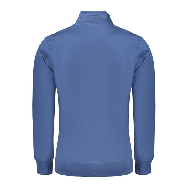 Coveri Moving Blue Cotton Men's Sweatshirt