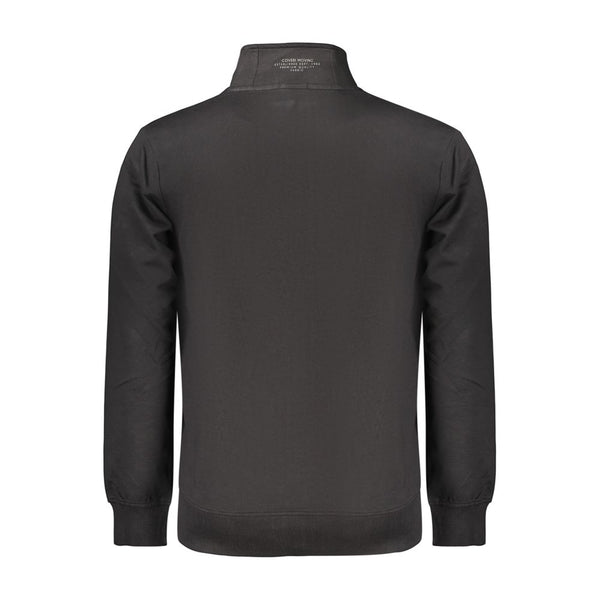 Coveri Moving Black Cotton Men's Sweatshirt