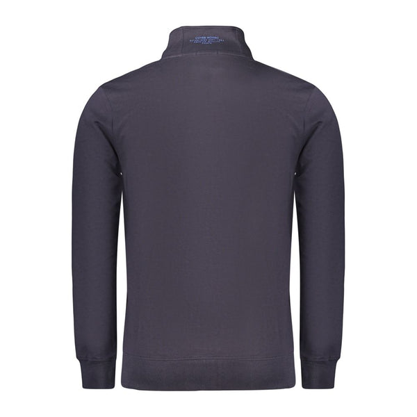 Coveri Moving Blue Cotton Men's Sweatshirt