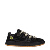 Barrow Black Leather Sneakers