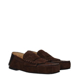 Jacquemus Brown Leather Slip-On Loafers