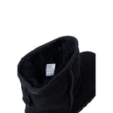 UGG Black Suede Leather Ankle Boots