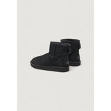UGG Black Suede Leather Ankle Boots