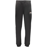 Fila Black Cotton Mens Trousers