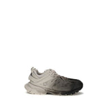 Balenciaga Gray Polyamide Athletic Sneakers