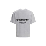 Represent Gray Cotton T-Shirt