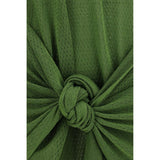 The Attico Bicolor Viscose Casual Dress