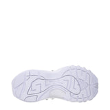 Versace White Fabric Sneakers