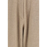 Brunello Cucinelli Beige Cashmere Casual Pants