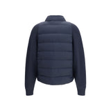 Brunello Cucinelli Blue Polyester Jacket