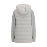 Brunello Cucinelli Gray Polyester Full-Length Jacket
