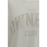 Represent White Cotton T-Shirt