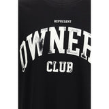 Represent Black Cotton T-Shirt