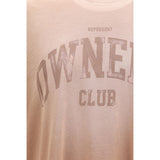 Represent Brown Cotton T-Shirt