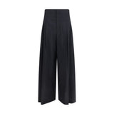 Brunello Cucinelli Black Cotton Casual Pants