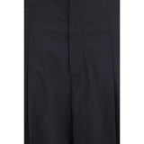Brunello Cucinelli Black Cotton Casual Pants