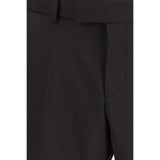 Hugo Boss Black Gray Wool Oves Aries Two-Piece Suit