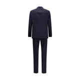 Hugo Boss Black Blue Wool Oves Aries Two-Piece Suit