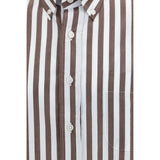 Sebago Brown Cotton Shirt