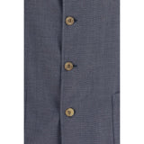 Finamore Gray Wool Oves Aries Jacket