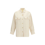 Umit Benan Beige Linen Shirt