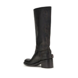 Chloé Black Calf Leather Bos Taurus Ankle Boots