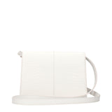 Karl Lagerfeld White Polyethylene Crossbody Bag