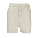 Tommy Hilfiger White Cotton Women Shorts