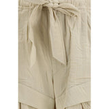 Isabel Marant Étoile Beige Viscose Bermuda Shorts