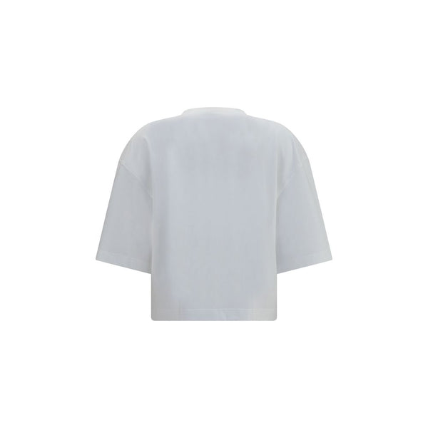 Brunello Cucinelli White Cotton T-Shirt