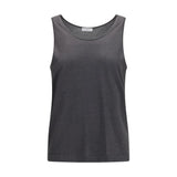 Brunello Cucinelli Gray Cashmere Tank Tops
