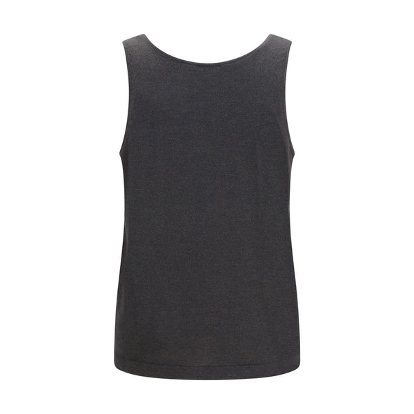 Brunello Cucinelli Gray Cashmere Tank Tops
