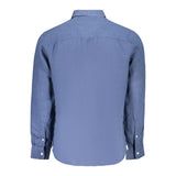 North Sails Blue Linen Men's Shirt