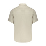 North Sails Beige Linen Men's Shirt