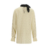 Valentino Garavani Beige Silk Blouse