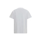 Ganni White Cotton T-Shirt