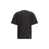 Ganni Black Cotton T-Shirt