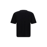 Valentino Garavani Black Cotton T-Shirt