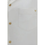 Valentino Garavani White Cotton Shortsleeve Shirt