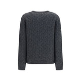 Valentino Garavani Gray Wool Oves Aries Sweatshirt