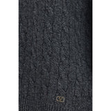 Valentino Garavani Gray Wool Oves Aries Sweatshirt
