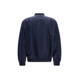 Valentino Garavani Blue Polyamide Bomber