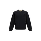 Valentino Garavani Black Cotton Sweatshirt