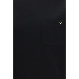 Valentino Garavani Black Cotton Sweatshirt