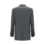 Valentino Garavani Gray Wool Oves Aries Jacket