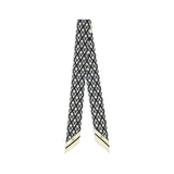 Valentino Garavani Blue Silk Scarf