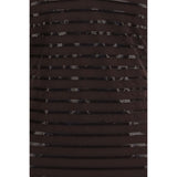 Brunello Cucinelli Brown Nylon One-Piece Swimsuit