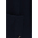 Valentino Garavani Blue Wool Oves Aries Cardigan