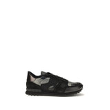 Valentino Garavani Black Polyamide Athletic Sneakers