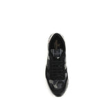 Valentino Garavani Black Polyamide Athletic Sneakers